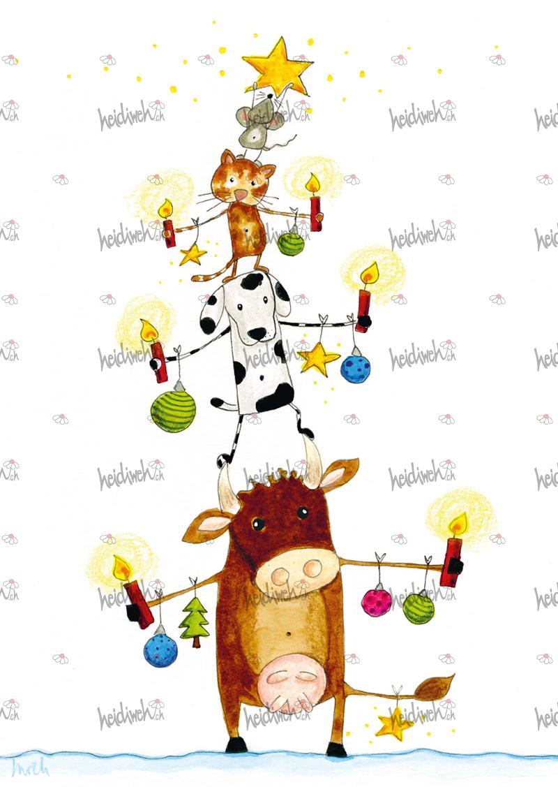 Weihnachtskarte W102