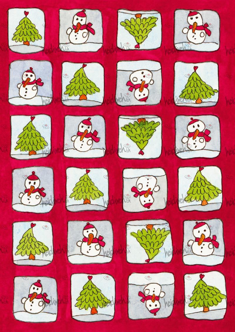 Weihnachtskarte W005