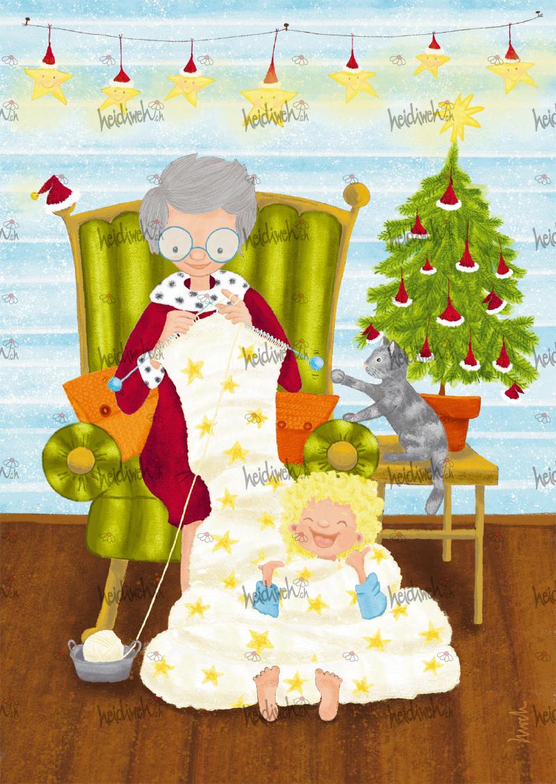 Weihnachtskarte W115