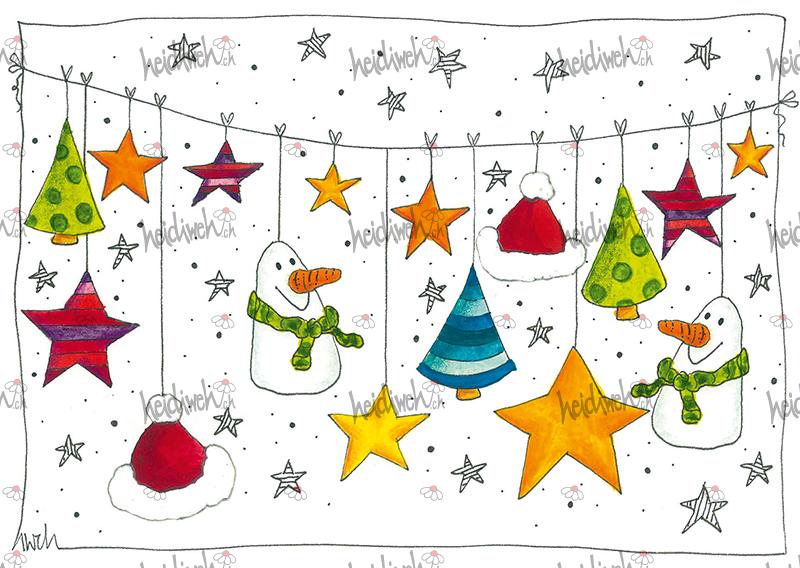 Weihnachtskarte W075