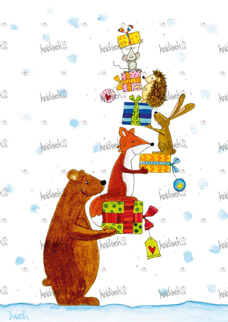 Weihnachtskarte W101