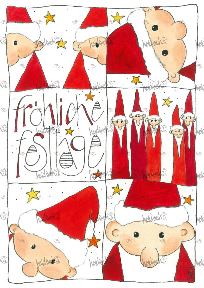 Weihnachtskarte W070