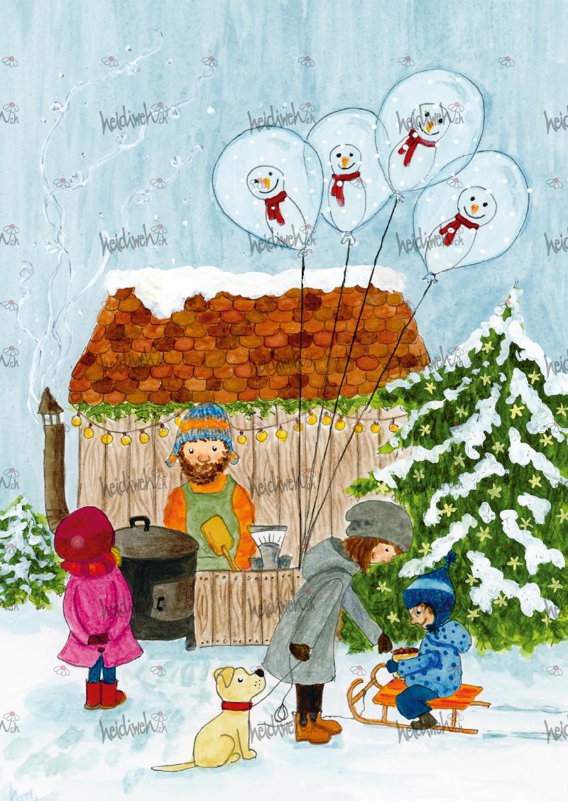 Weihnachtskarte W106