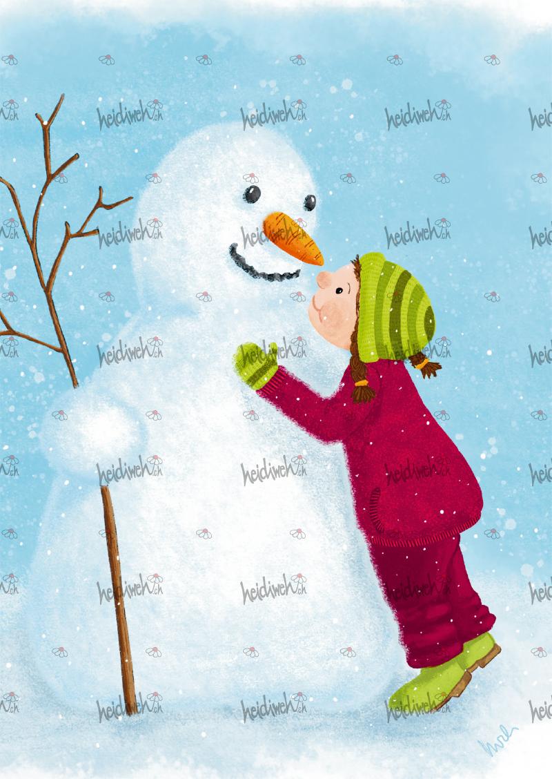 Weihnachtskarte W109