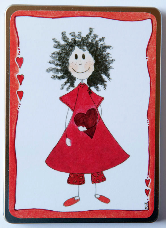 Mädchen mit Herz