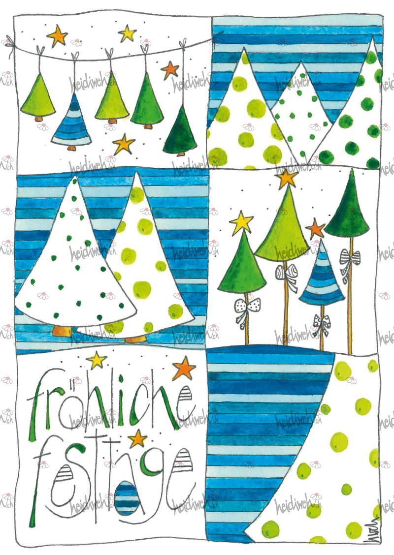 Weihnachtskarte W072