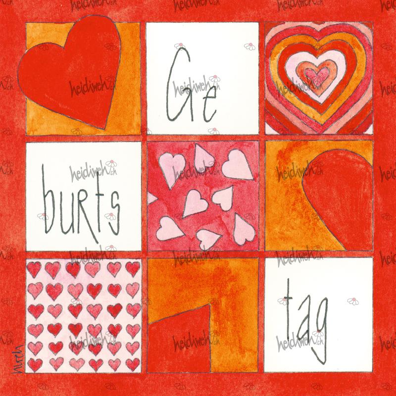 Geburtstagskarte Q002