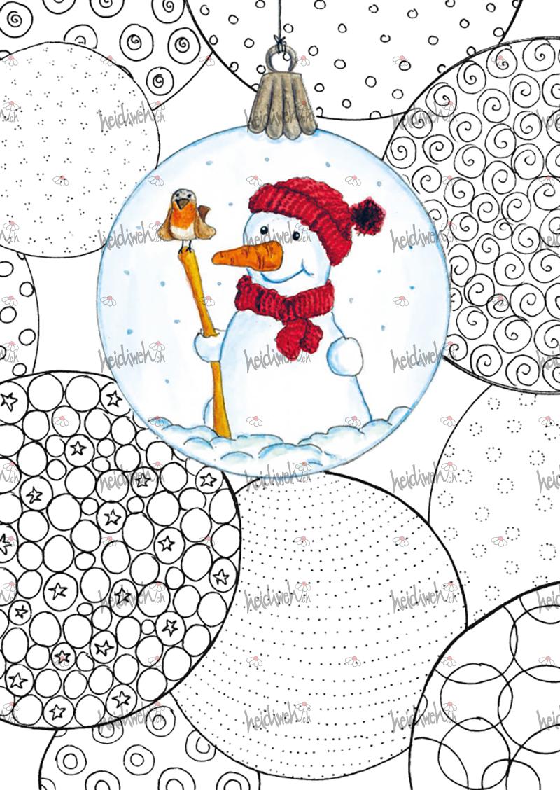 Weihnachtskarte W096