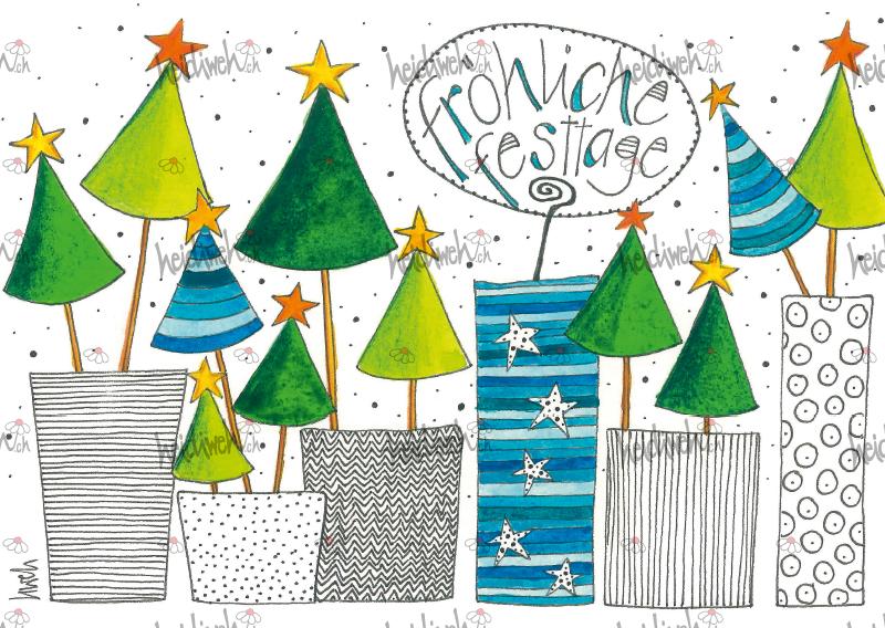 Weihnachtskarte W074