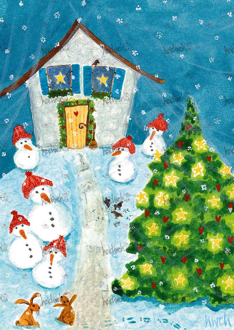 Weihnachtskarte W061