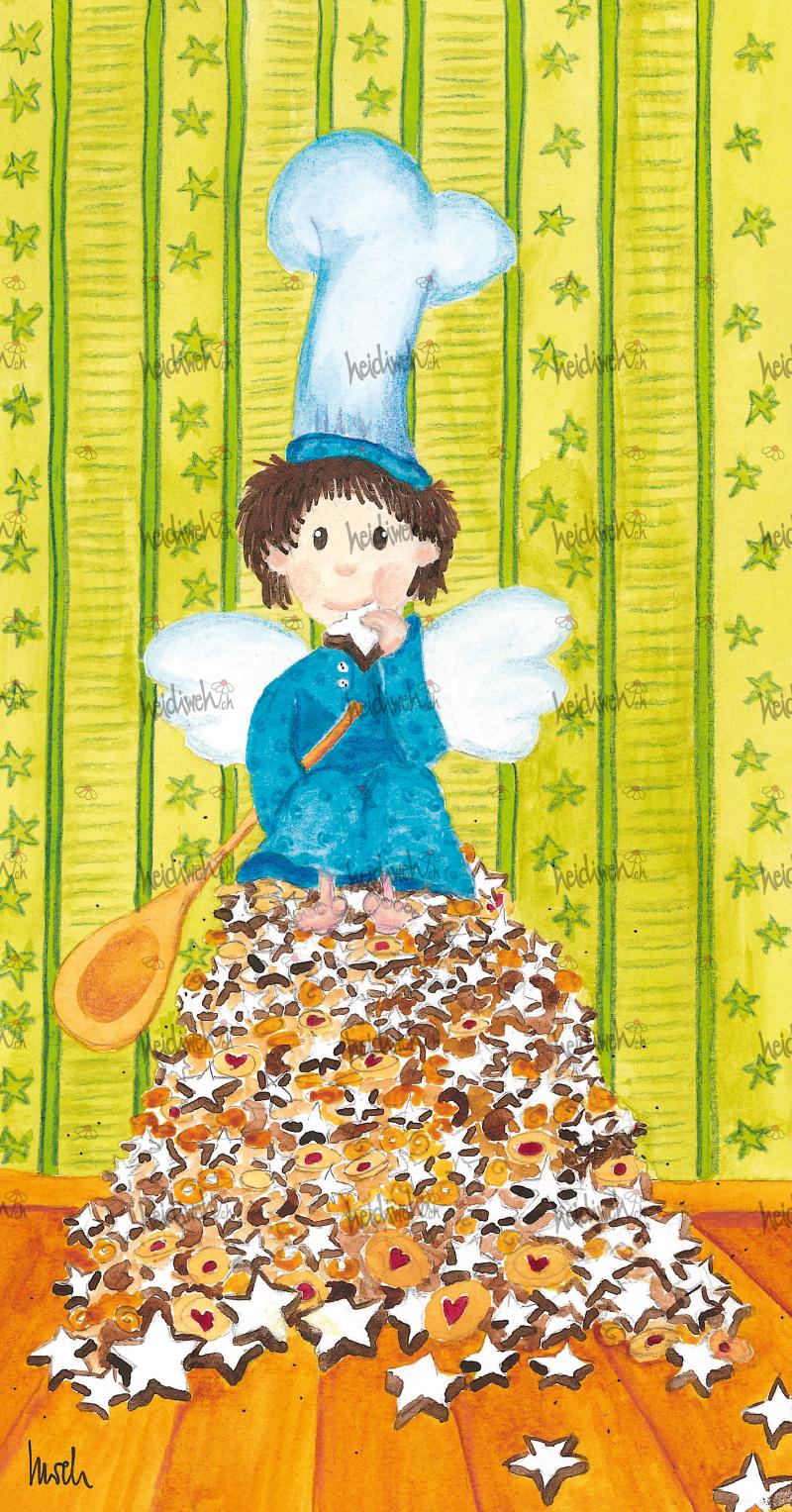 Weihnachtskarte Lang W042