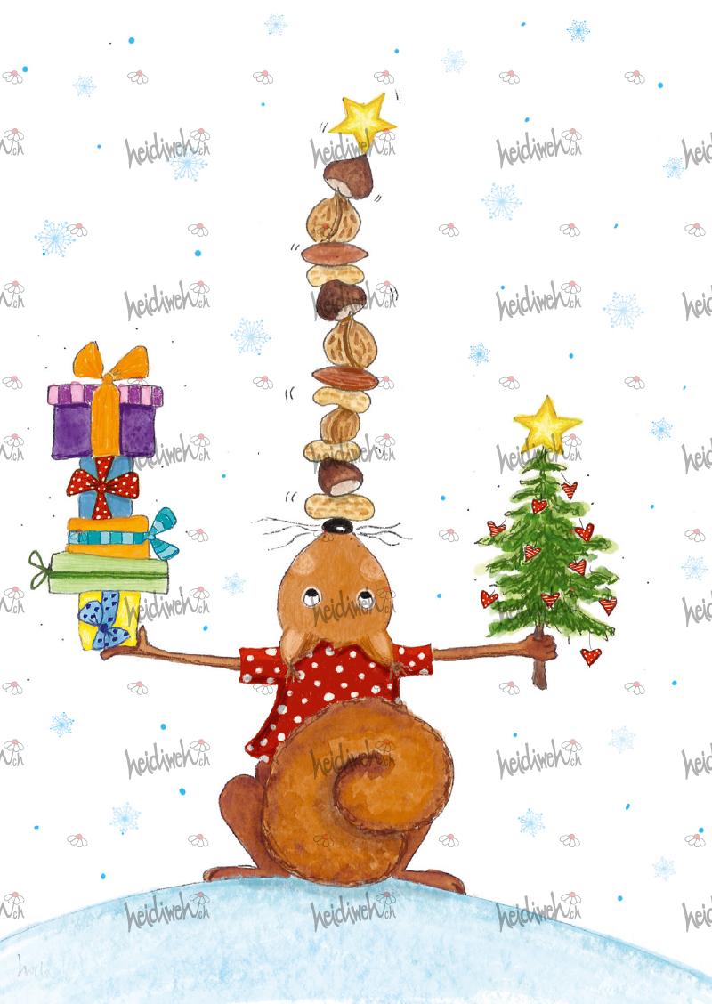 Weihnachtskarte W118