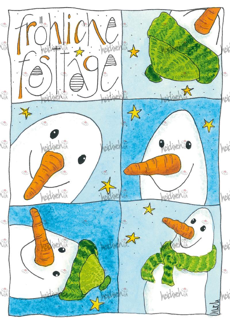 Weihnachtskarte W069