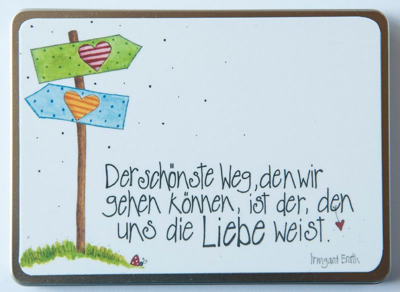 Wegweiser Liebe